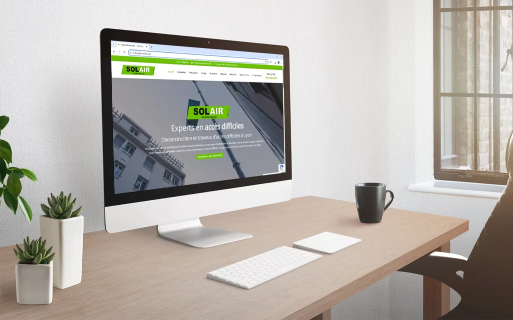 Création site internet Solair & Associés